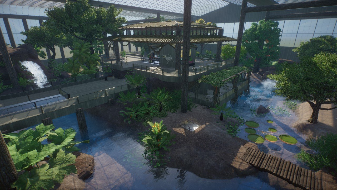 Caiman Cafe Enclosure