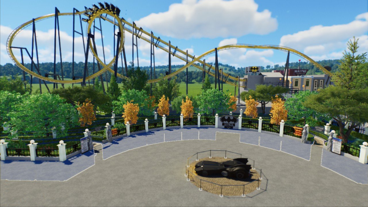 Batman The Ride Six Flags Great Adventure