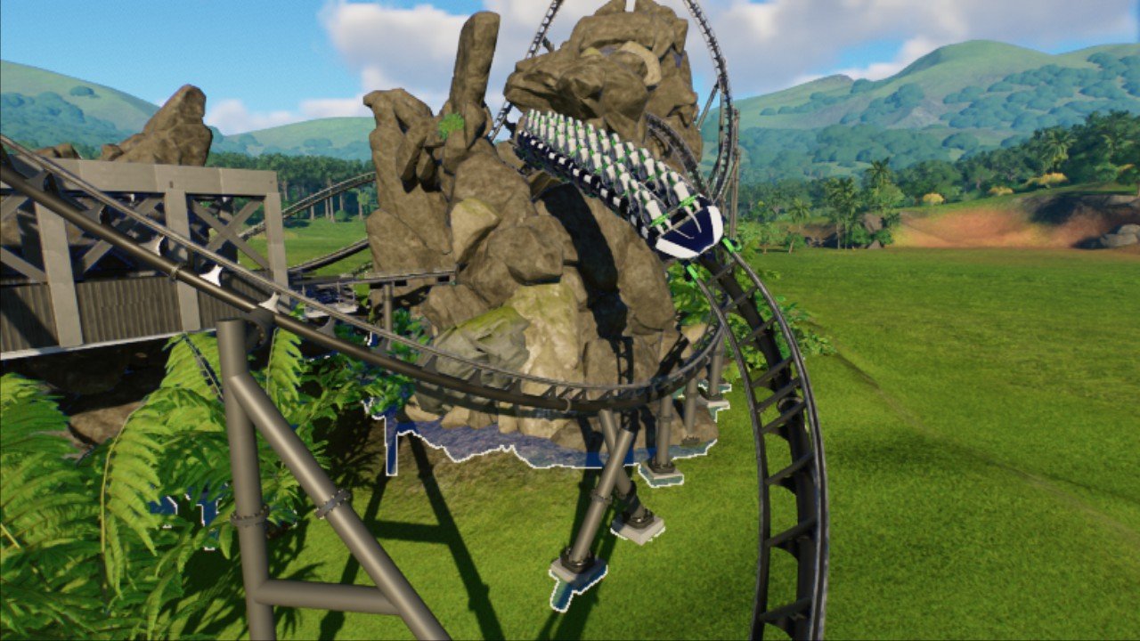 **NEW** VelociCoaster + scenery