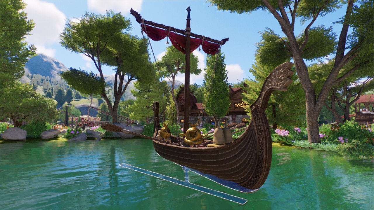 Viking Boat animated ride