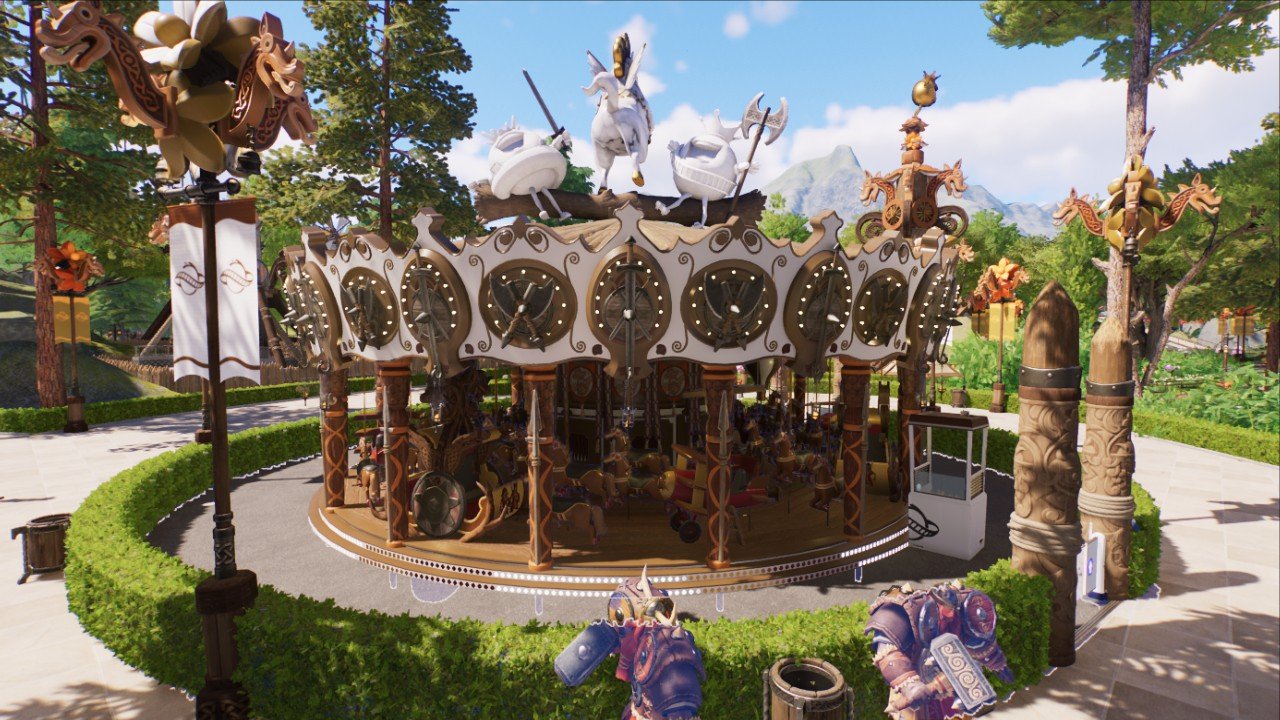 Vi-King & Queen's Carousel Update
