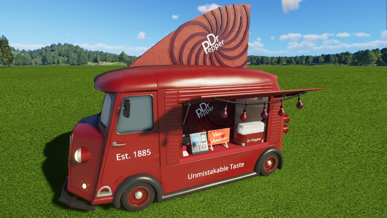 Dr Pepper Van