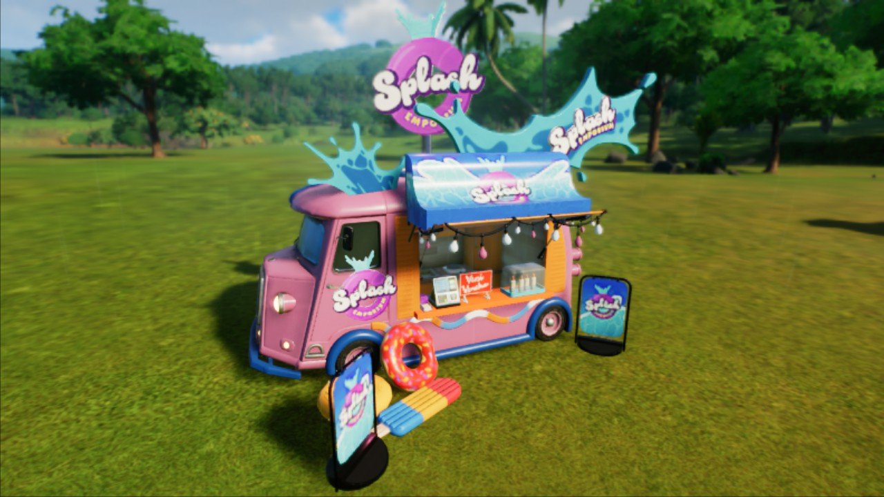 Splash Emporium Gift Shop Truck - Workshop - Planet Coaster 2