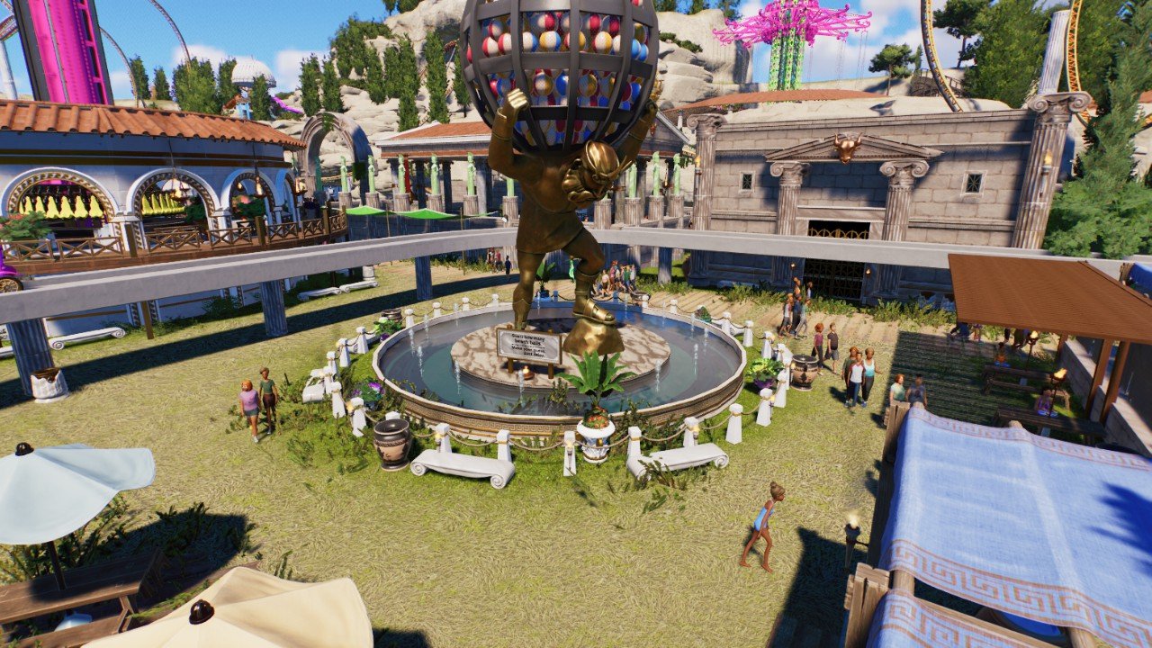 Fountain Poseidon Statue