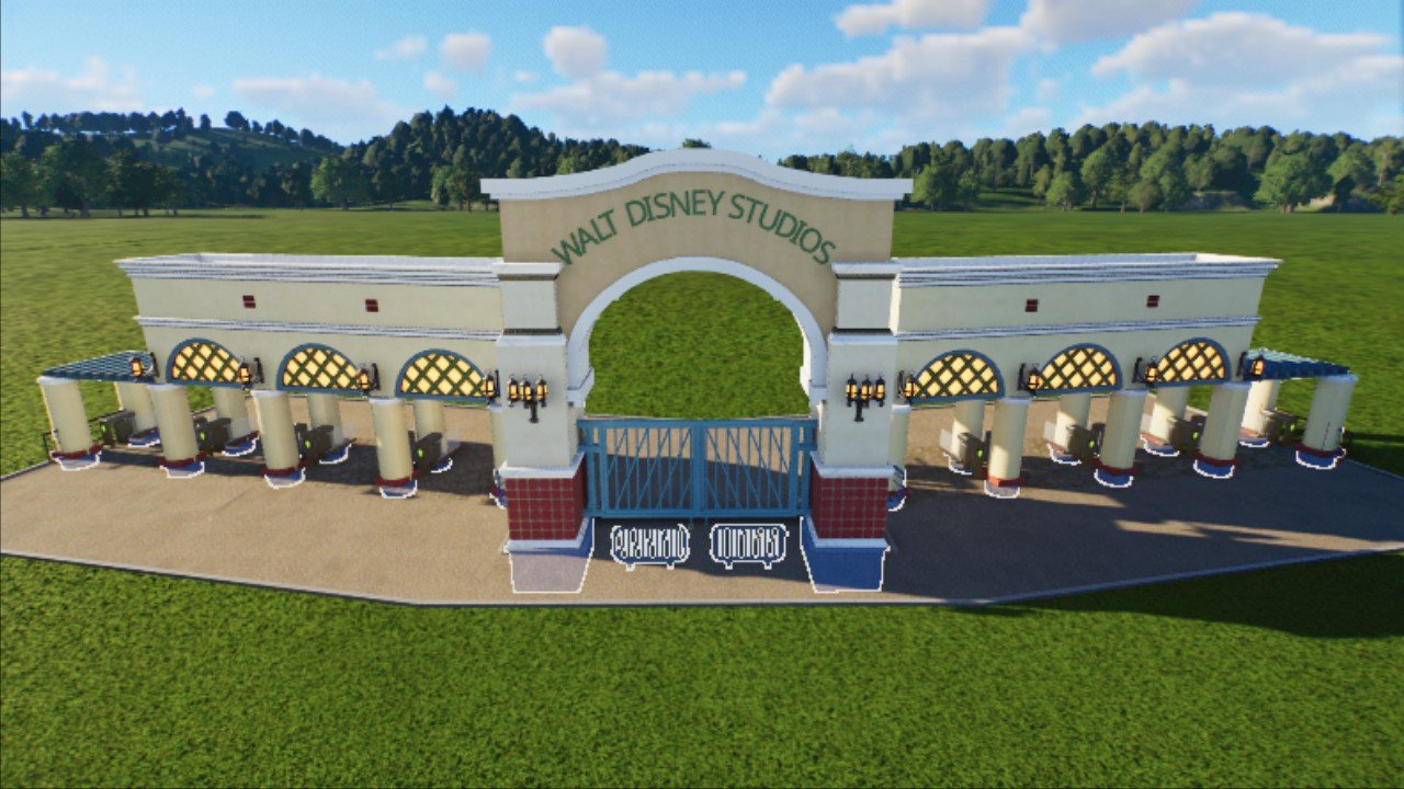 Entrance - Disney Studios