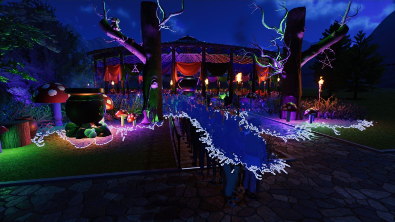 Spooky Witches' Tea Party