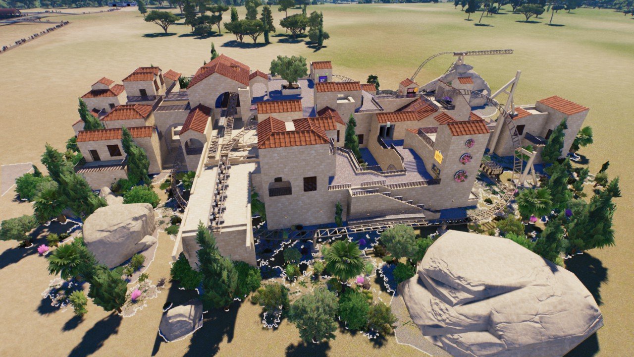 El pueblo - Town, Coaster & Shop