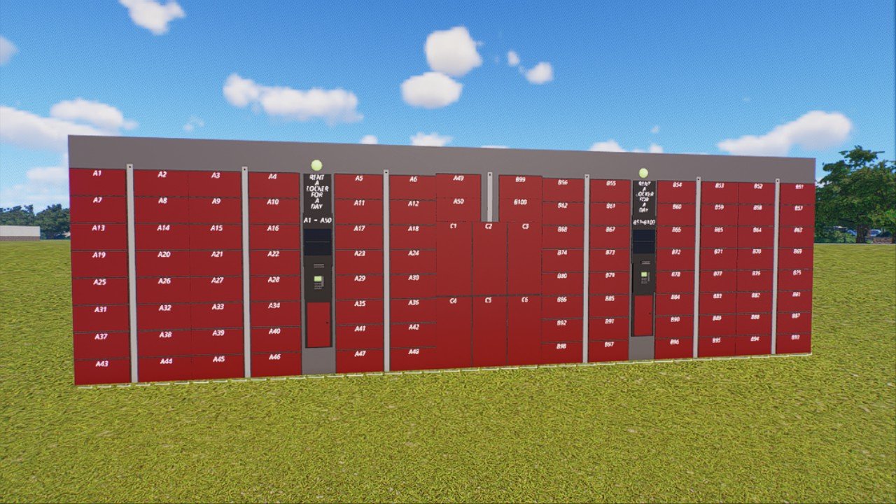 lockers with changeable numbers