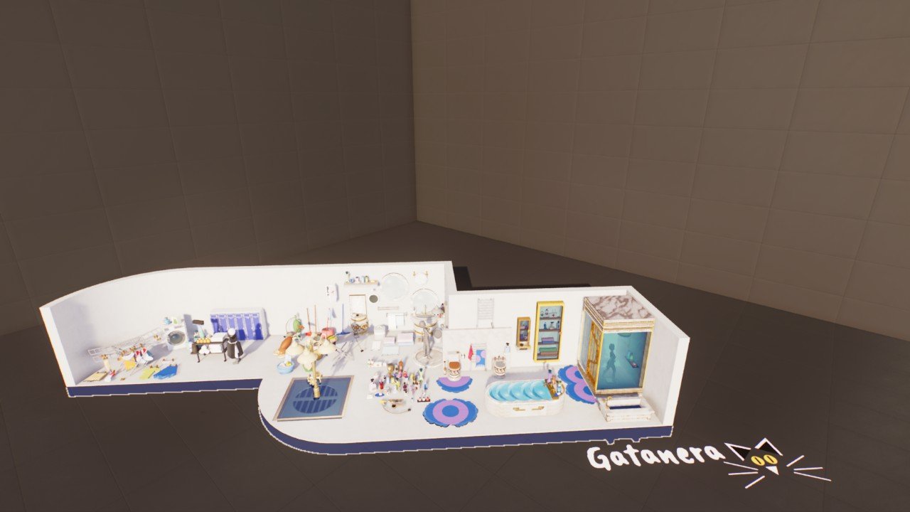 Gata's collection-bathroom&clean