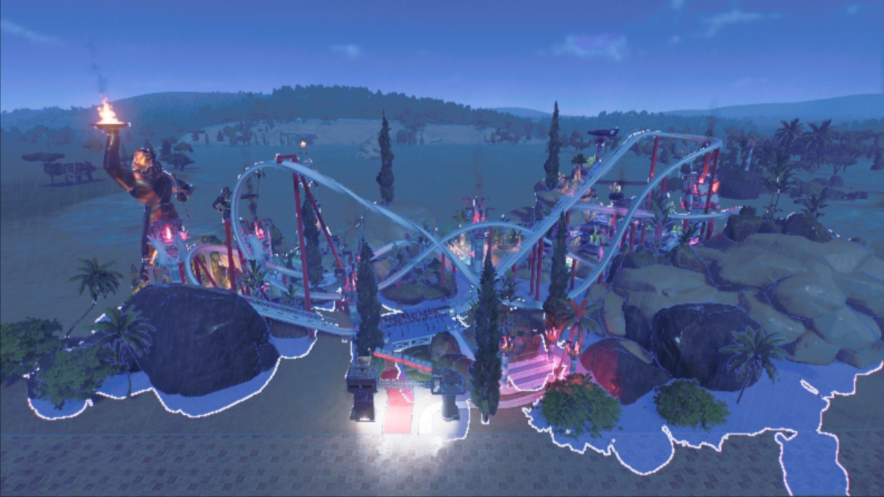 Beam Rider 100% Decorated - Workshop - Planet Coaster 2