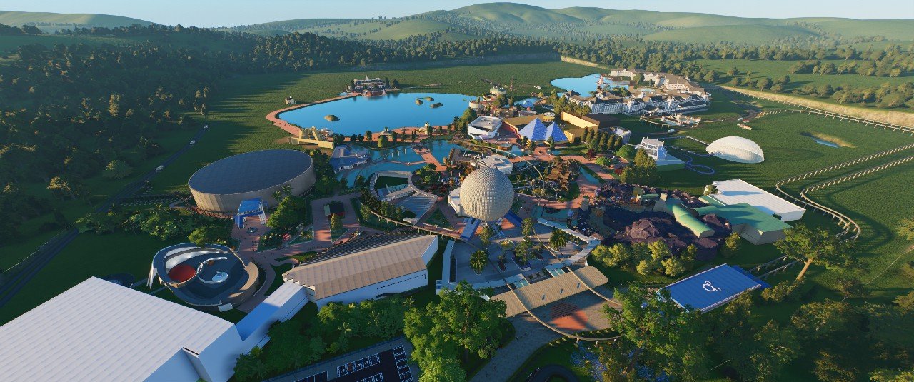 Disney Epcot Resort Area - Workshop - Planet Coaster 2