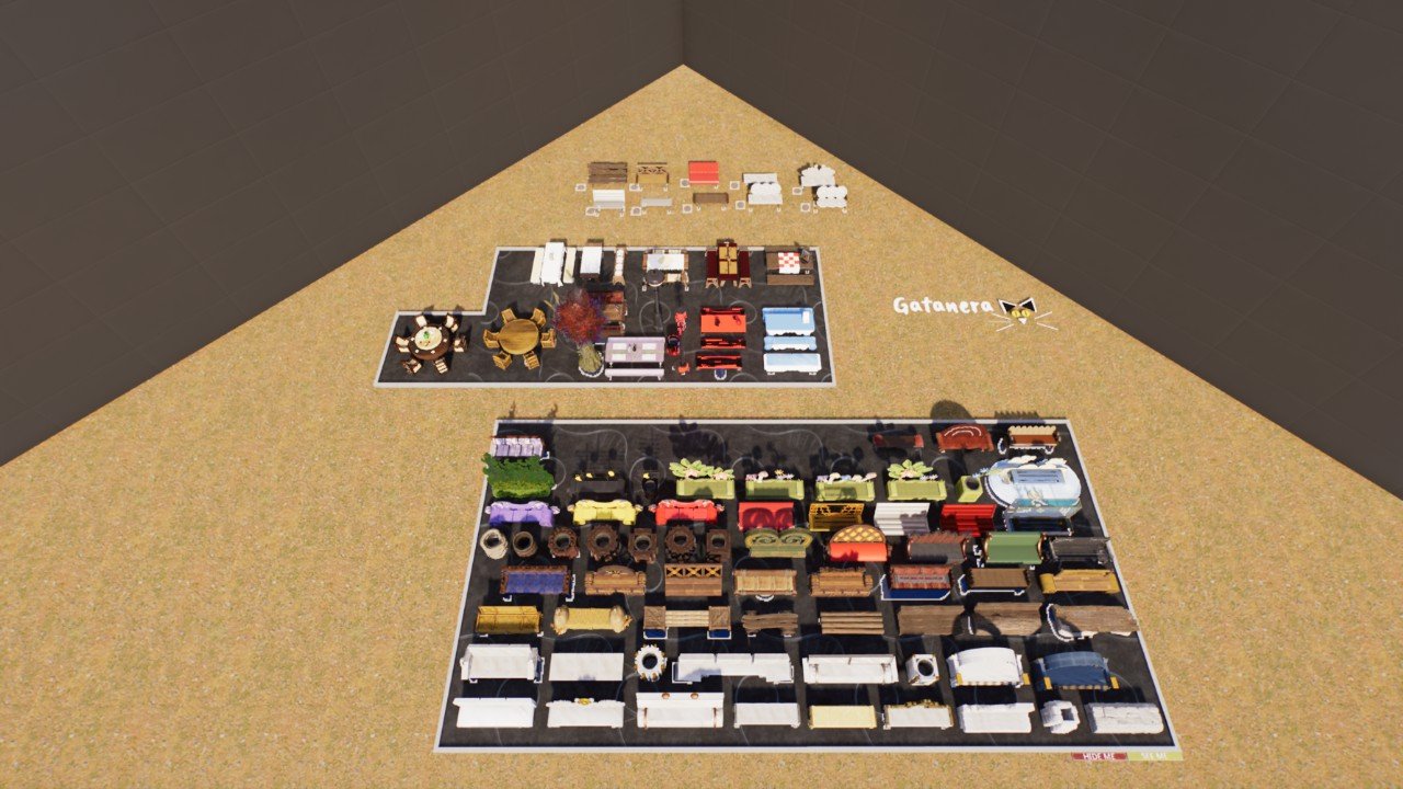 Gata's collection-benches