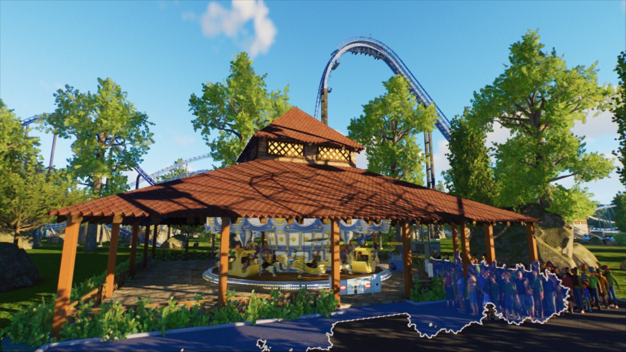 Covered Carousel Building - Workshop - Planet Coaster 2
