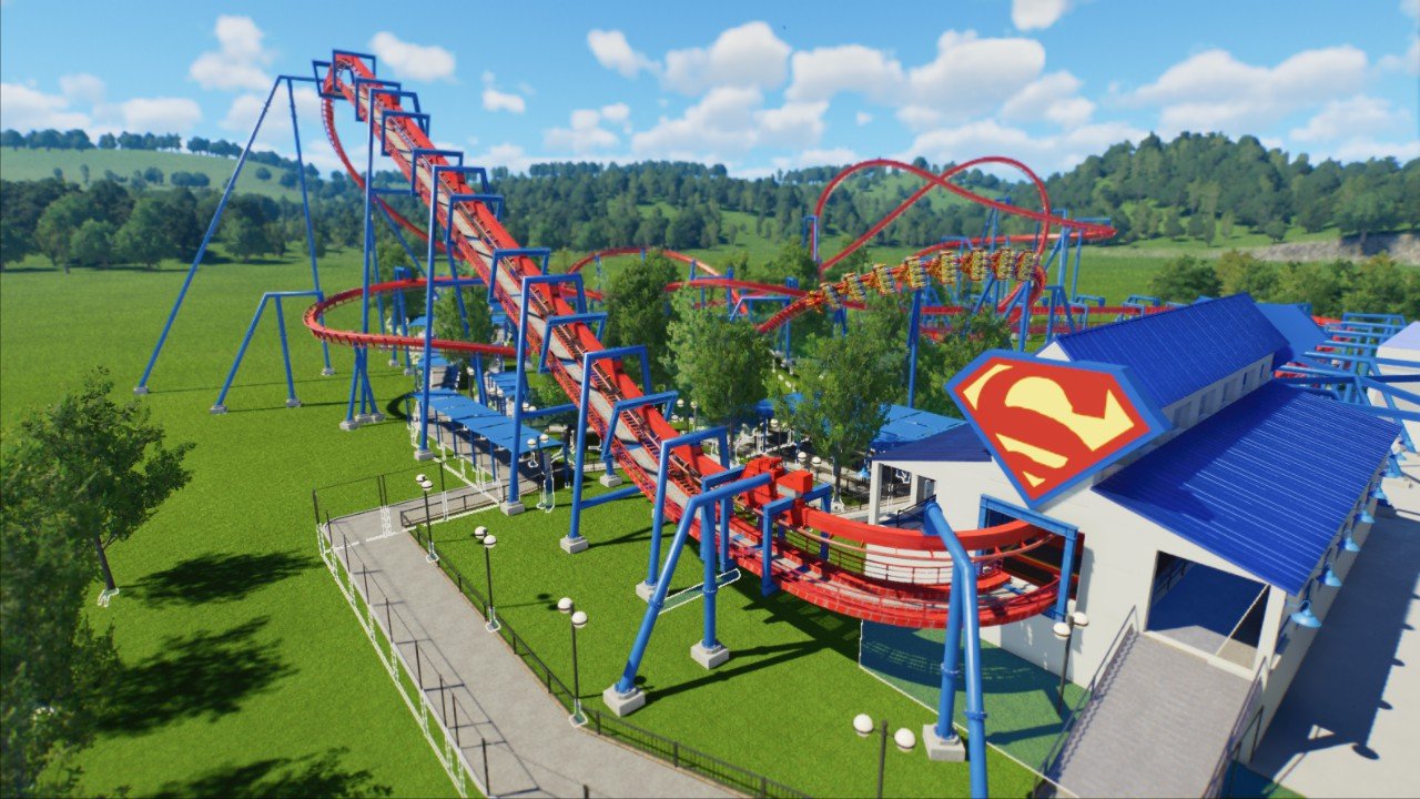 Superman Ultimate Flight Six Flags