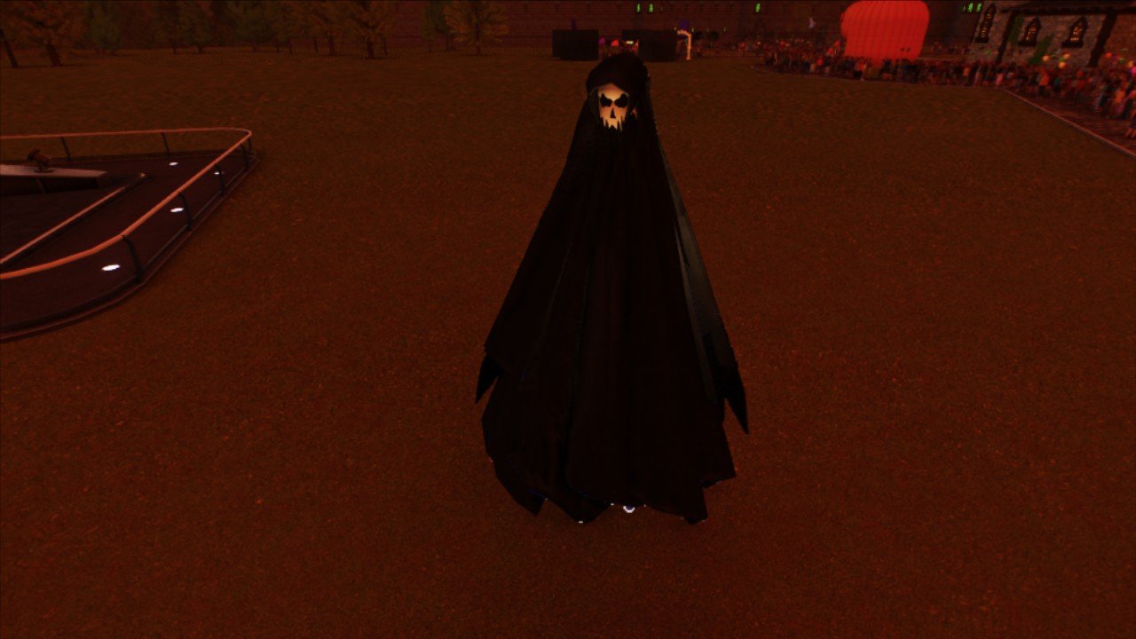 Spooky Skull Faced Phantom