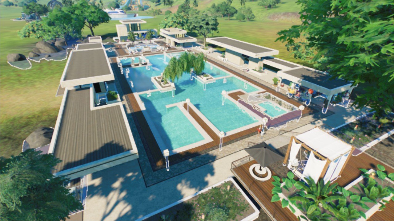 Resort Pool Area