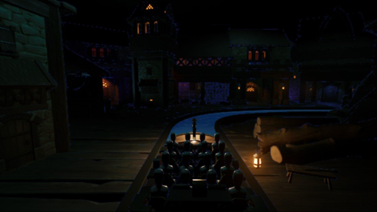 Voyage To The Sacred Sea Long version Coaster Dark Ride