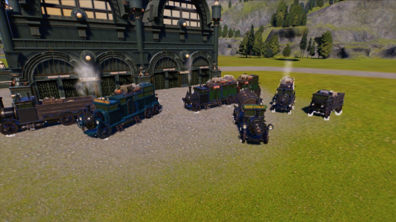 Steampunk transport Set