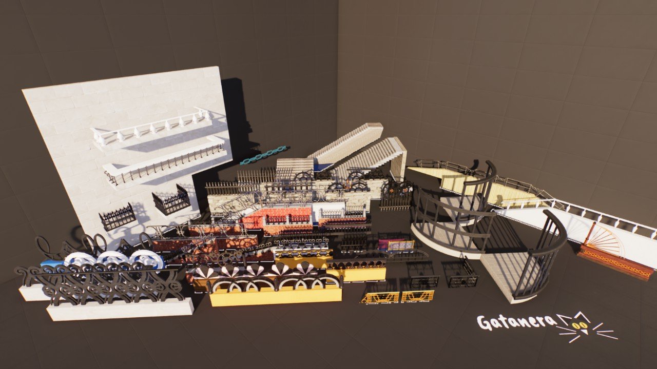 Gata's collection-Railings