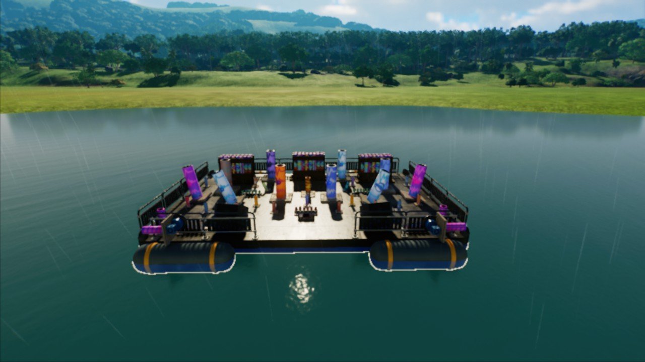 Firework Barge