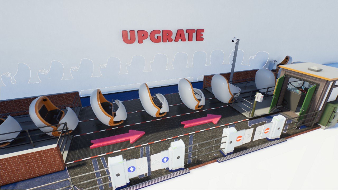 Powered Rotating Ride + Laufband