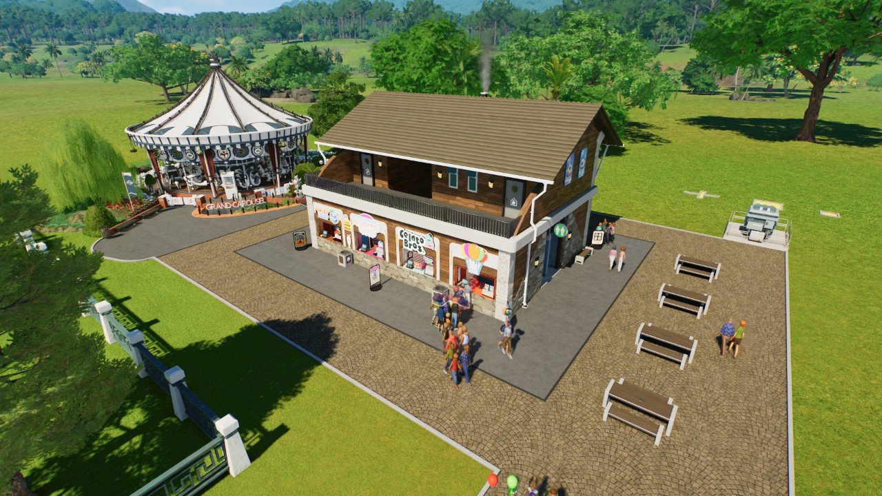 All in One, Facilities & Shops! - Workshop - Planet Coaster 2