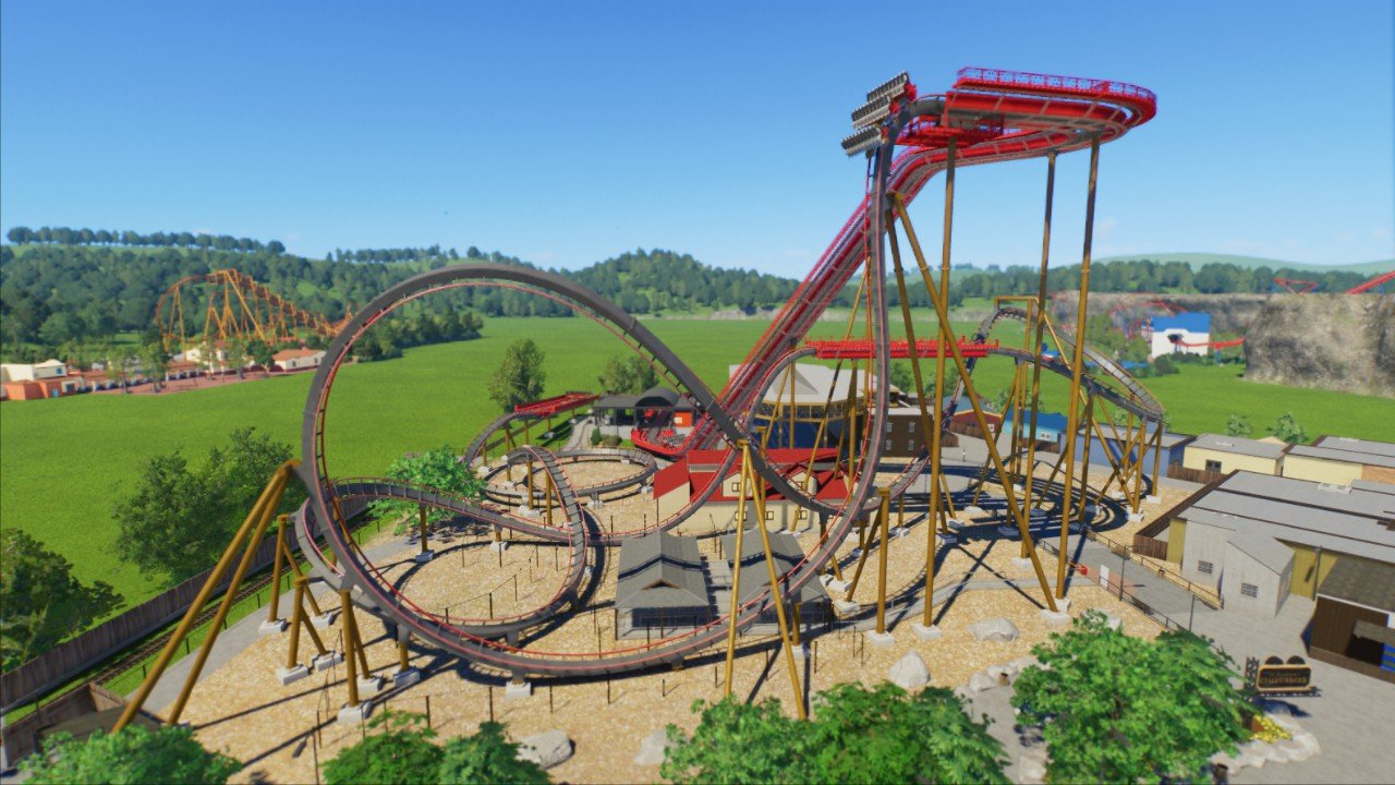 Dr Diabolicals Cliffhanger Six Flags Fiesta Texas