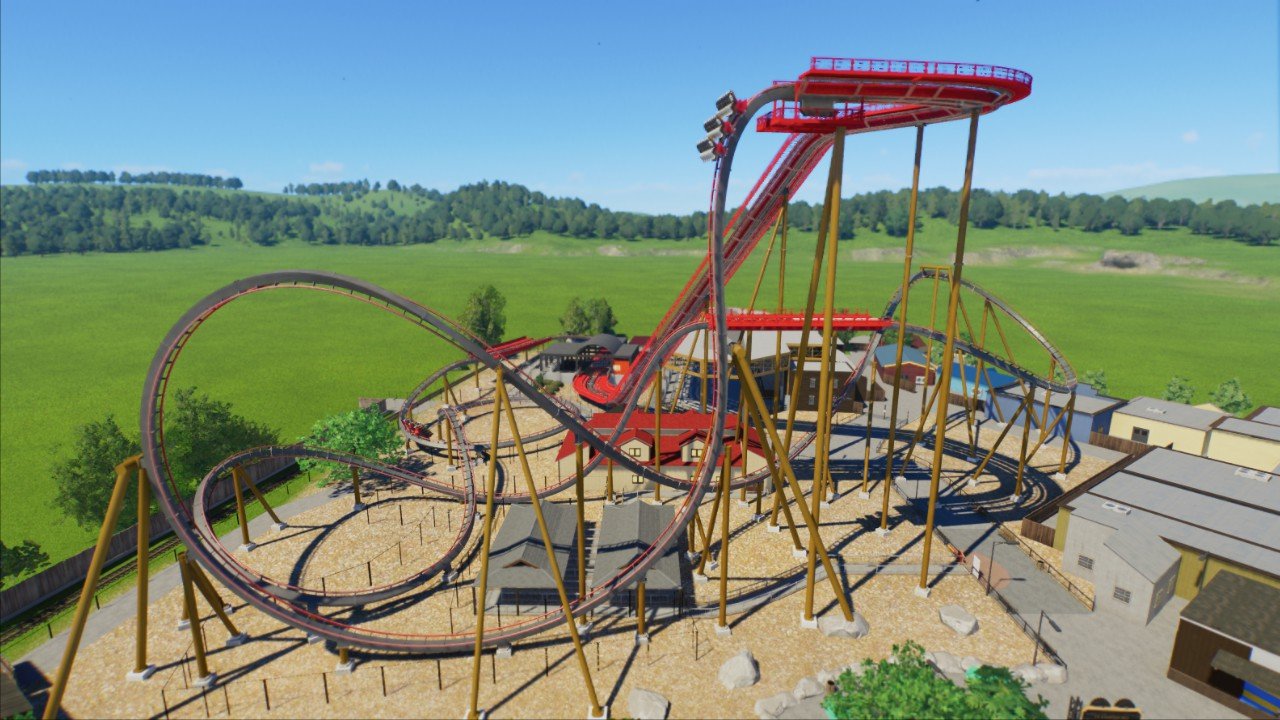 Dr Diabolicals Cliffhanger Six Flags Fiesta Texas