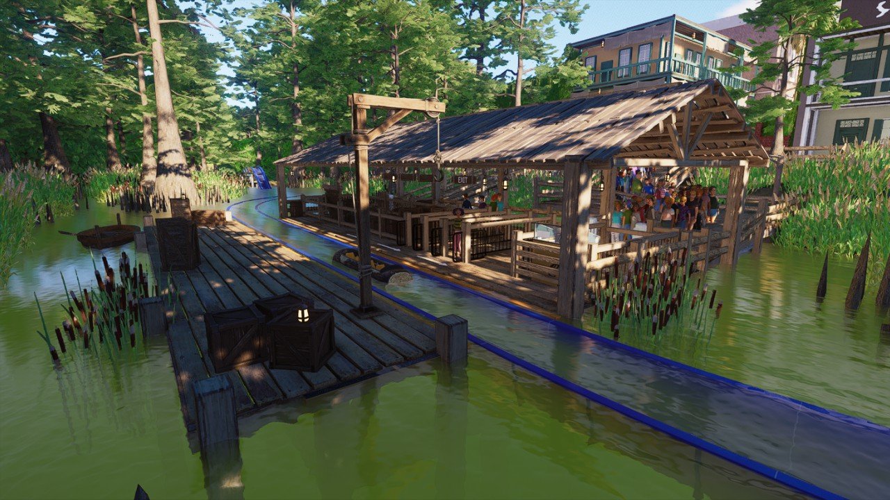 Water Ride Dock Station