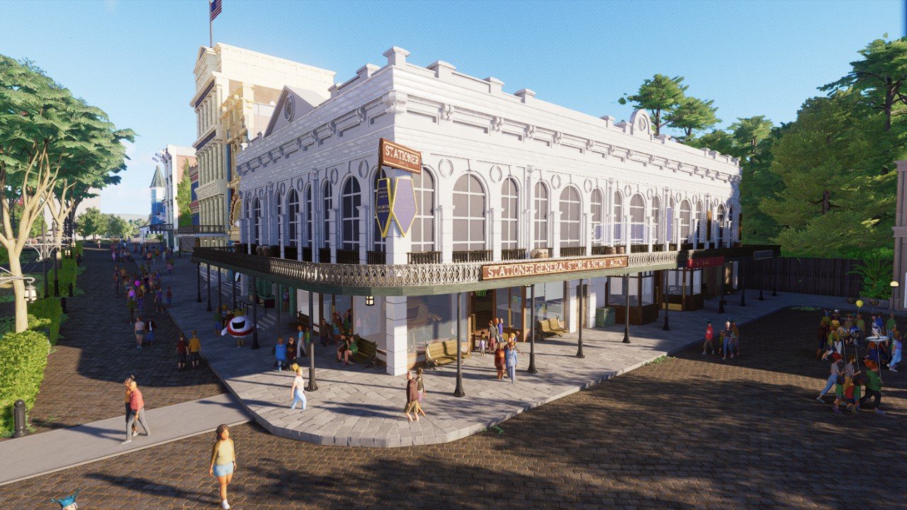 Saint Denis Stationer Facade
