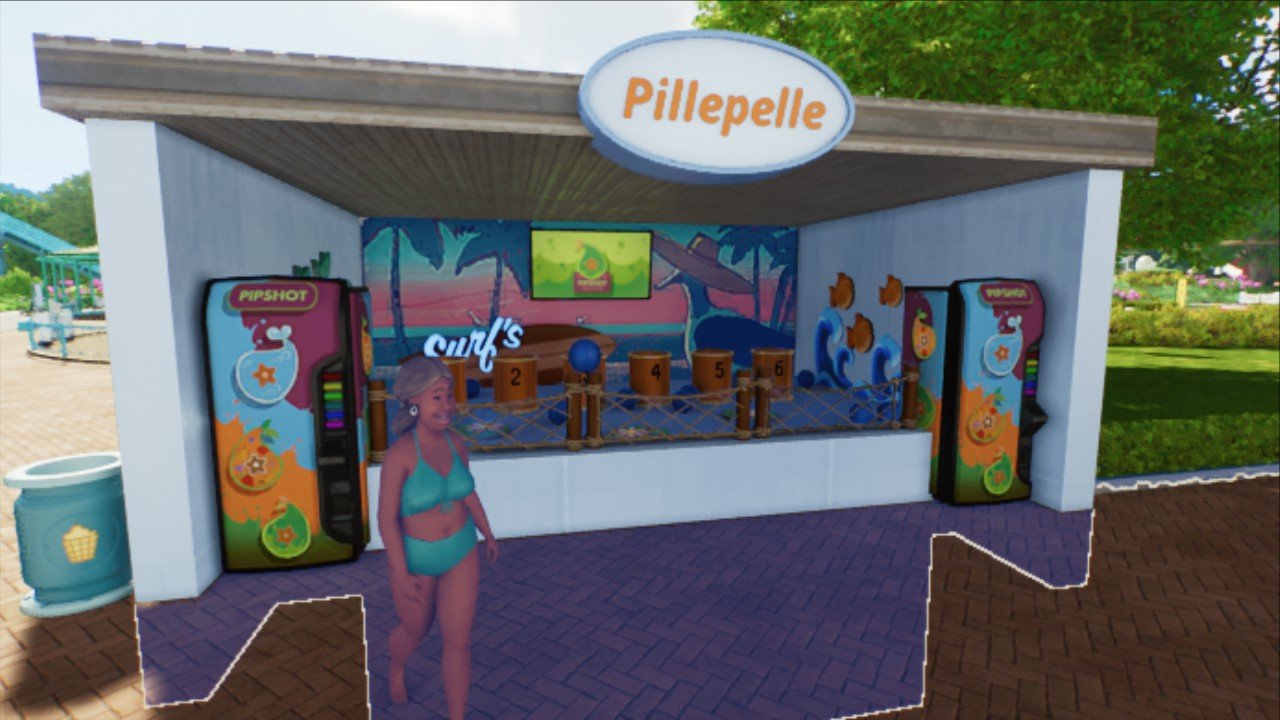 Funfair Game Pillepelle Pipshot