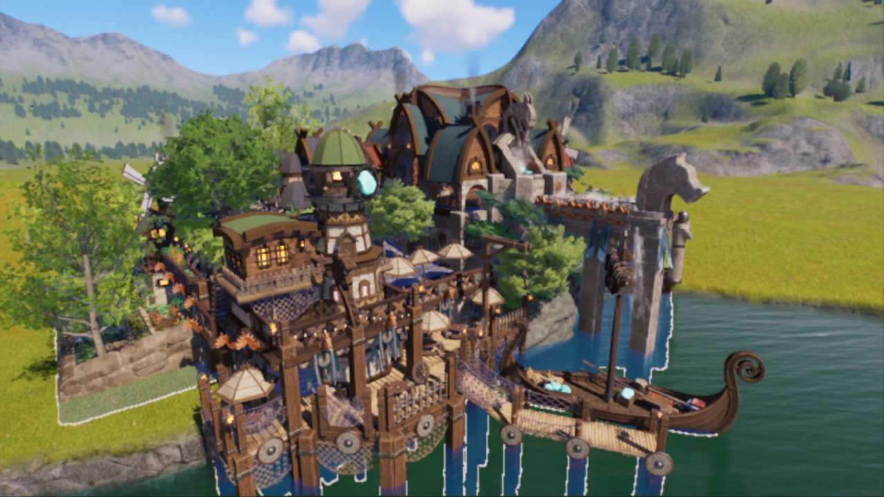 VIKING TOWN - Food Court / Main St. / Park Entrance