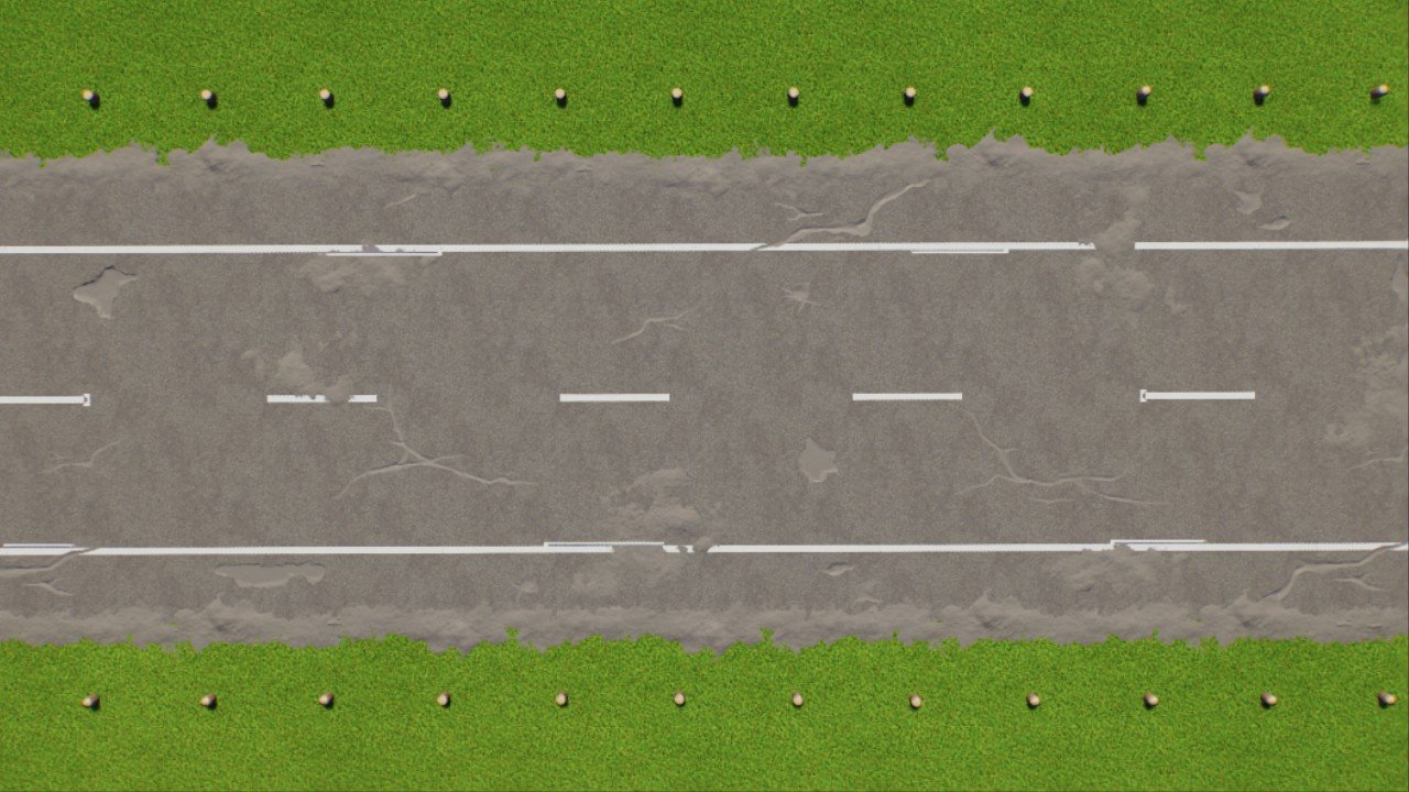 Realistic Country Road