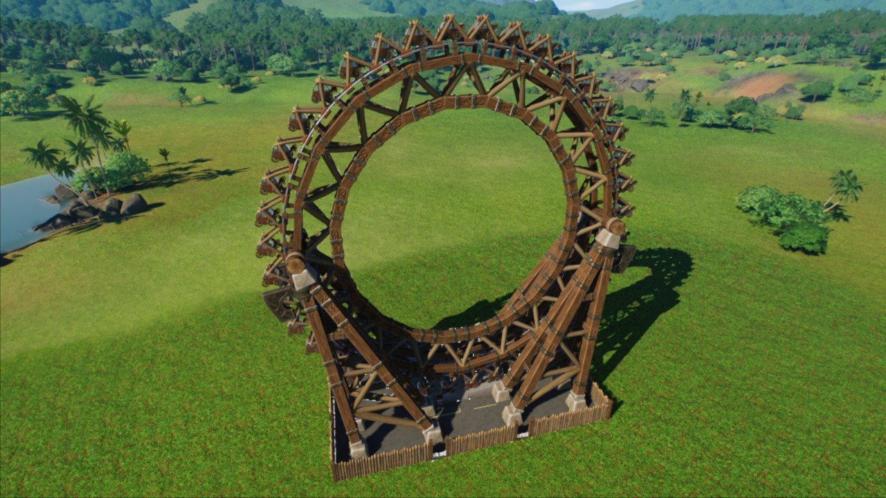 Viking Ride Engineering Details Viking Radius Ride - Workshop - Planet Coaster 2