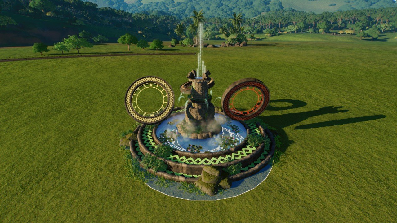 Viking Fountain - animated