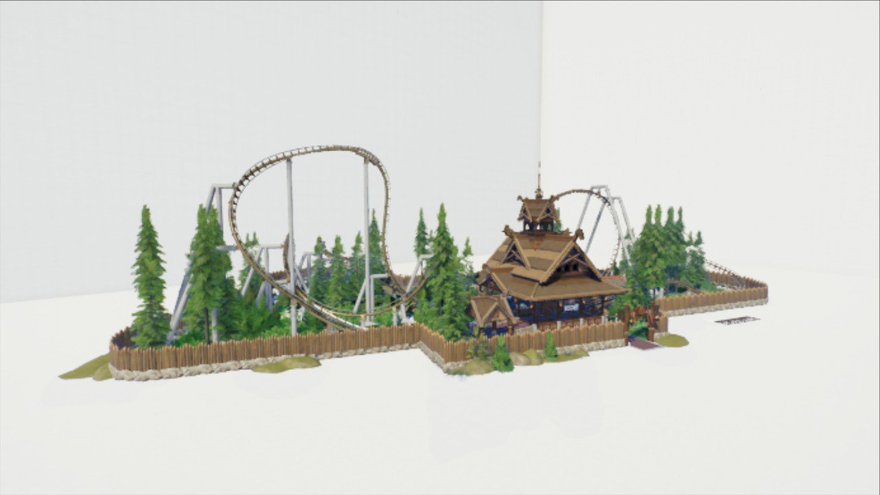 Vekoma Compact Viking Coaster