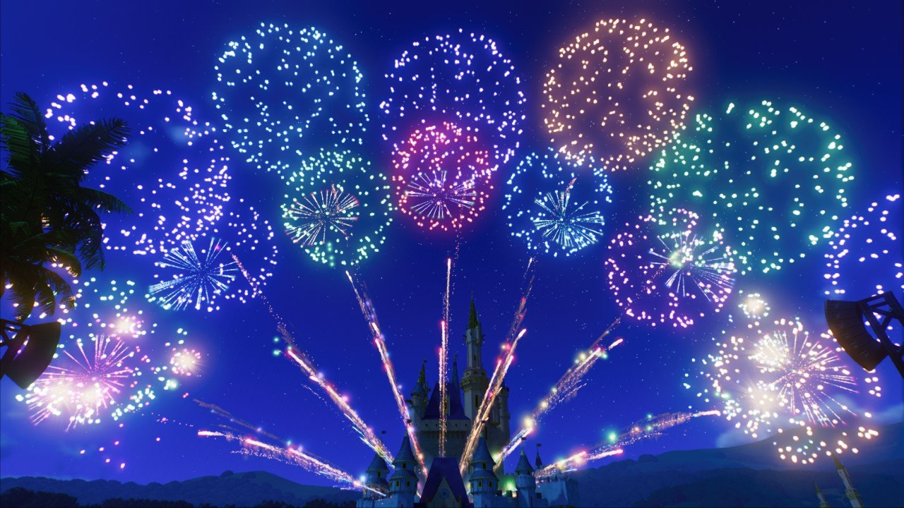 Maiden Flight Fireworks Custum Scenery