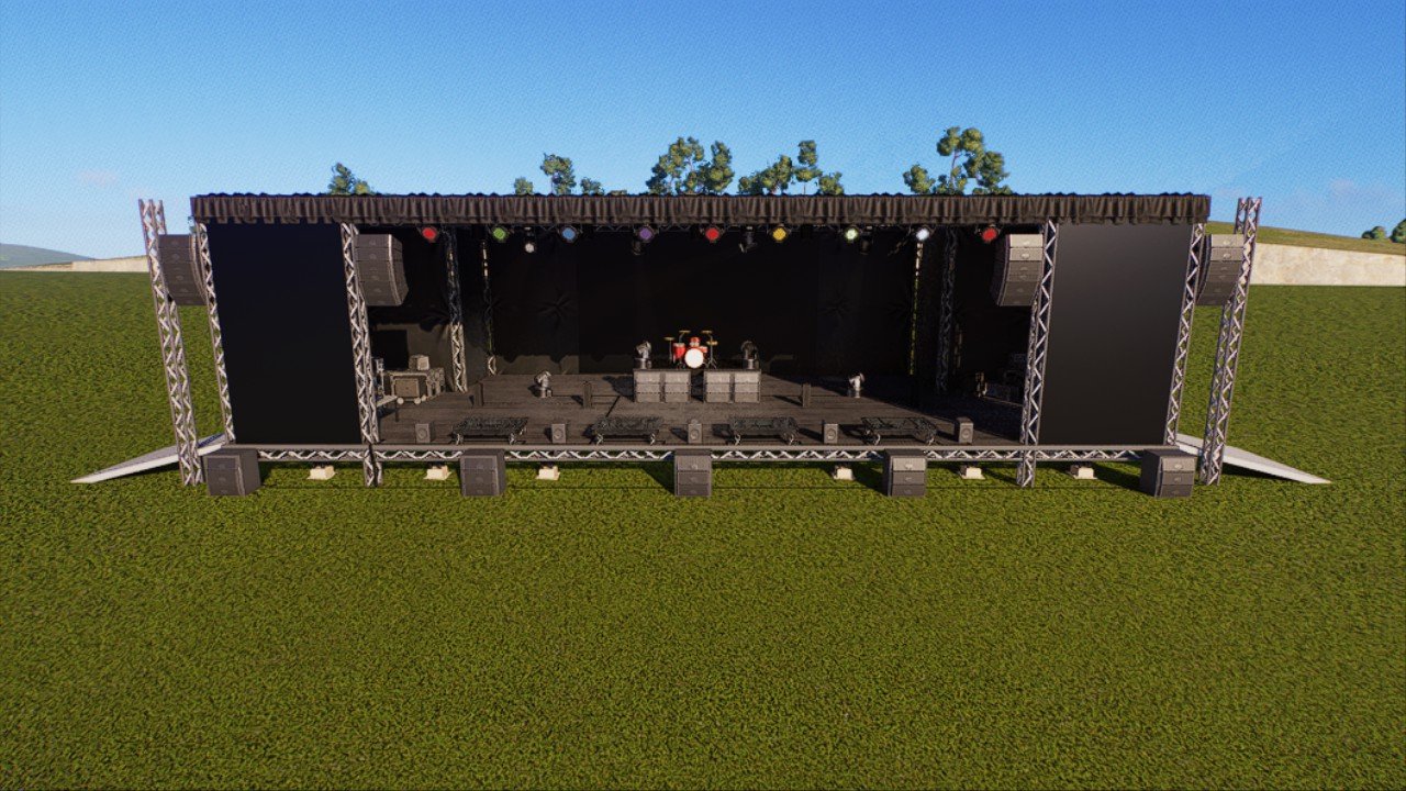 concert stage