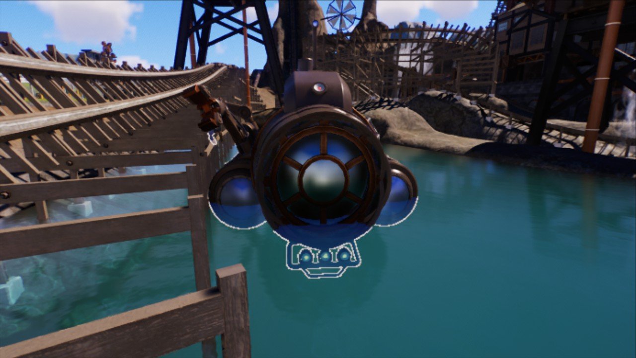Steampunk Ship  Vaisseau
