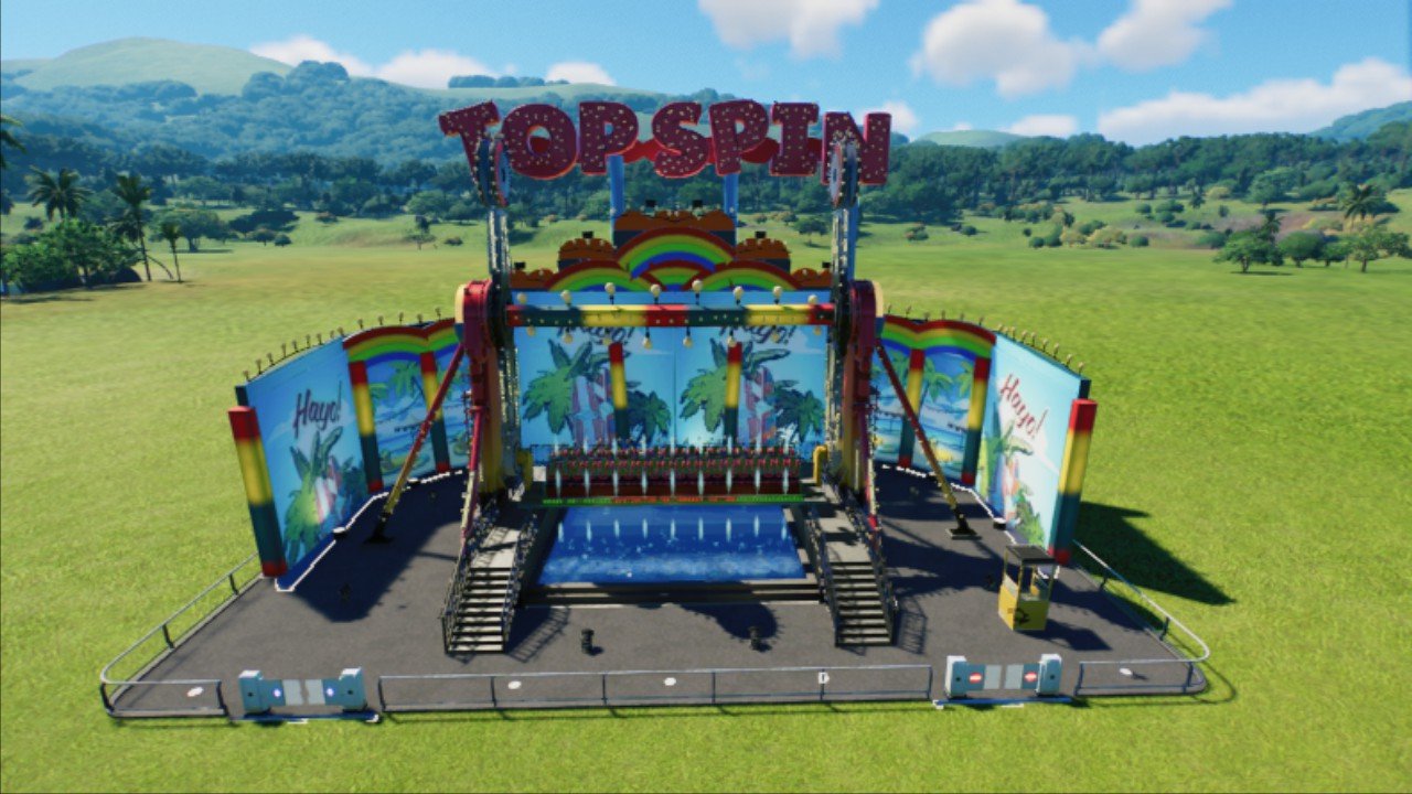 TOP SPIN FUN FAIR RIDE - Workshop - Planet Coaster 2