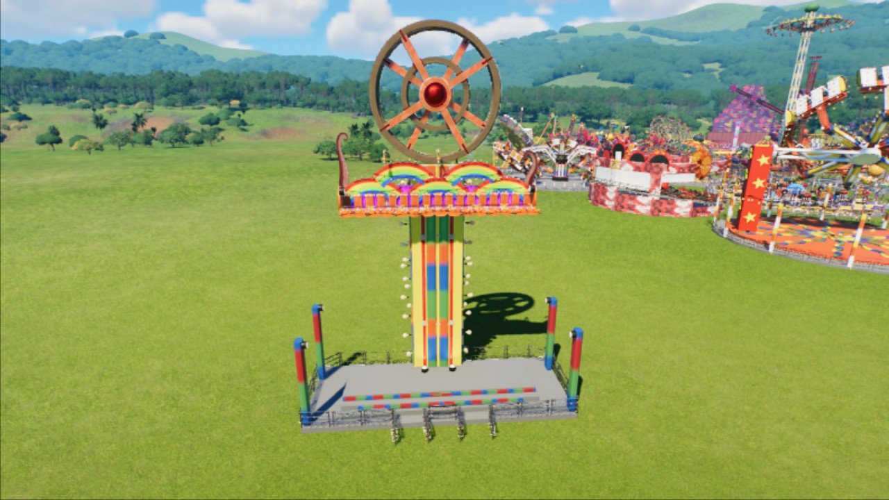 KIDDY FREE FALL RIDE - Workshop - Planet Coaster 2