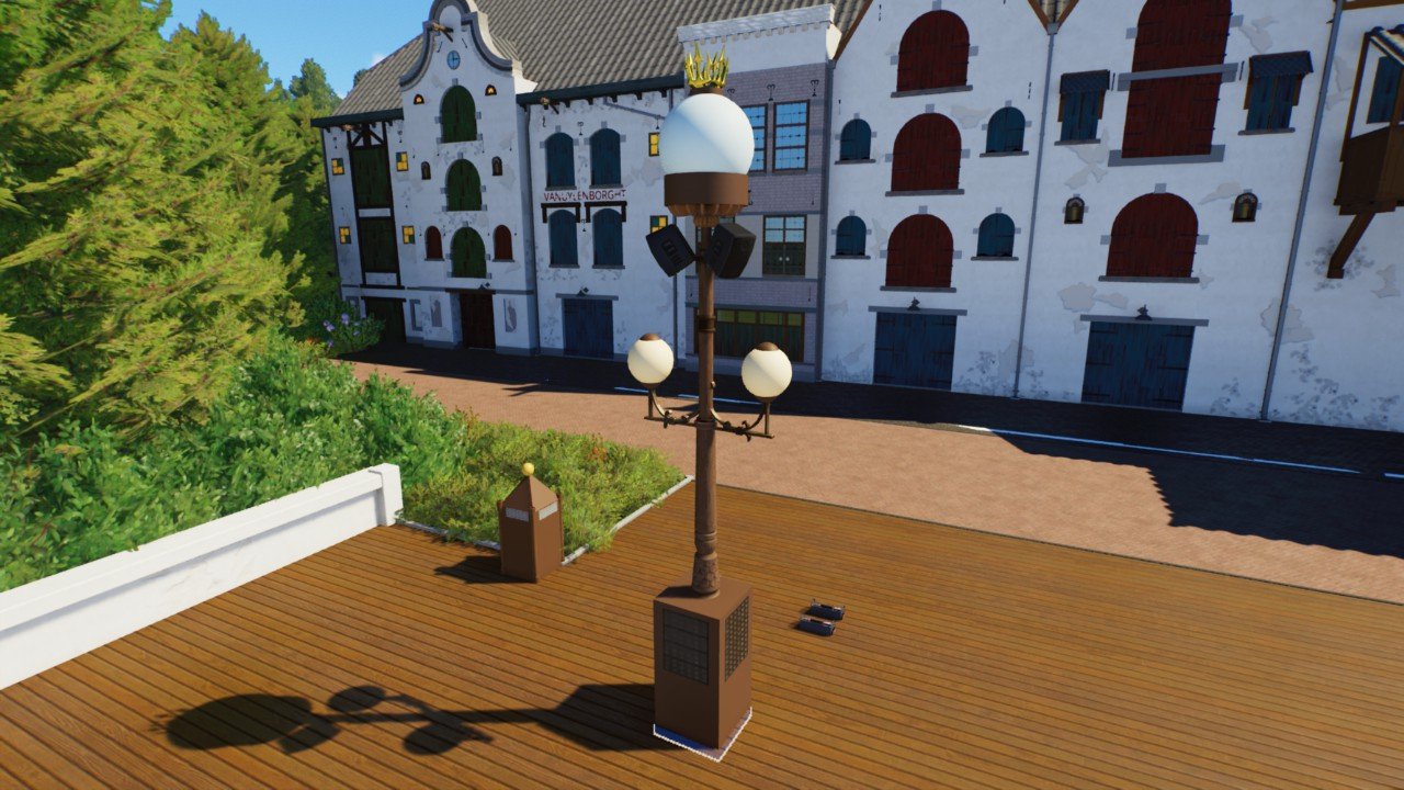Efteling Aquanura Lantaarnpaal