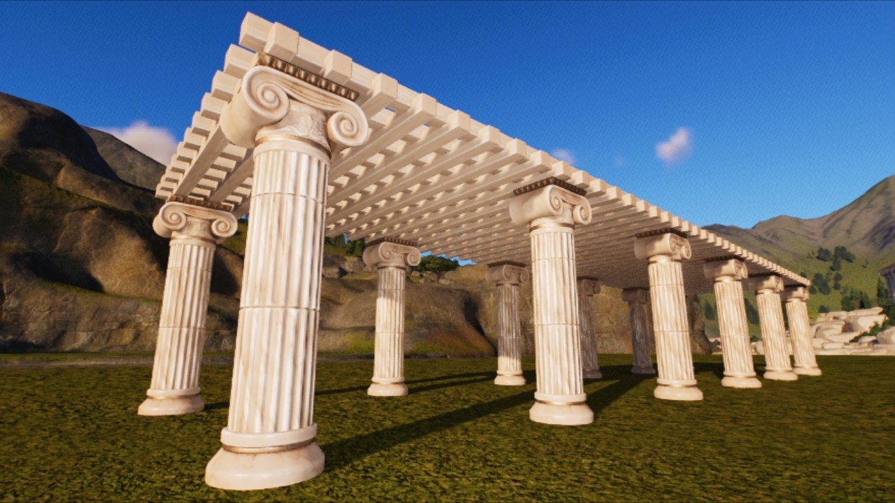 Large Mythic Pergola