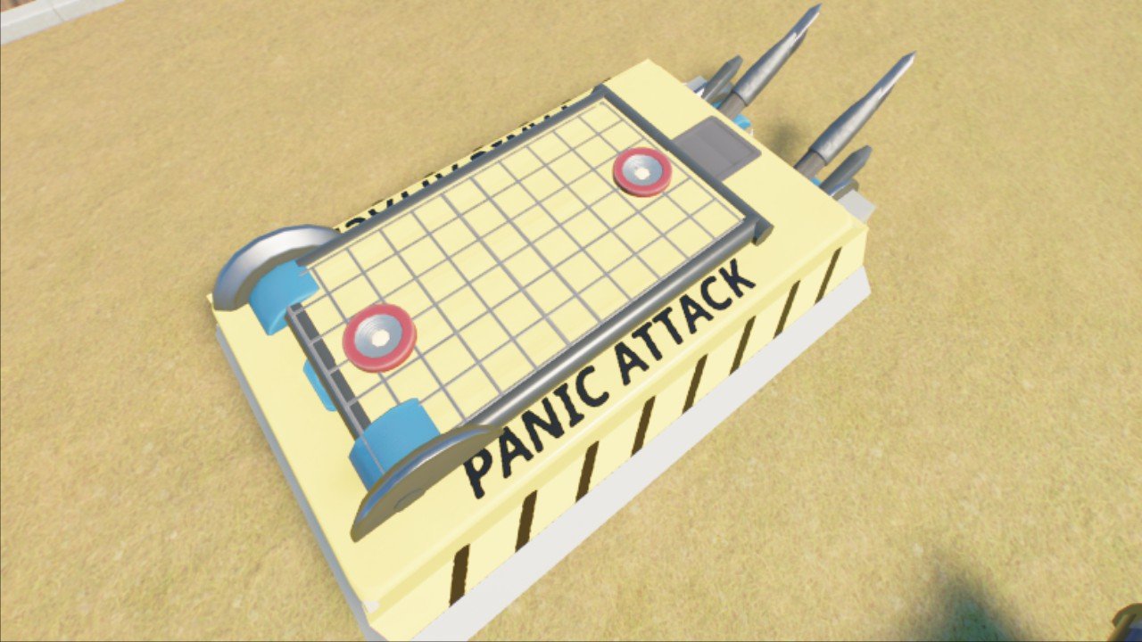 Robot Wars Panic Attack - Workshop - Planet Coaster 2