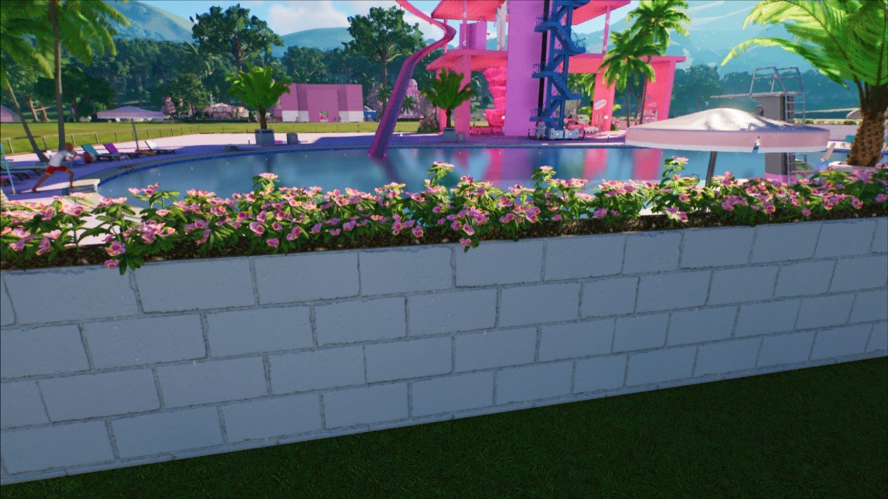 flower wall / fence