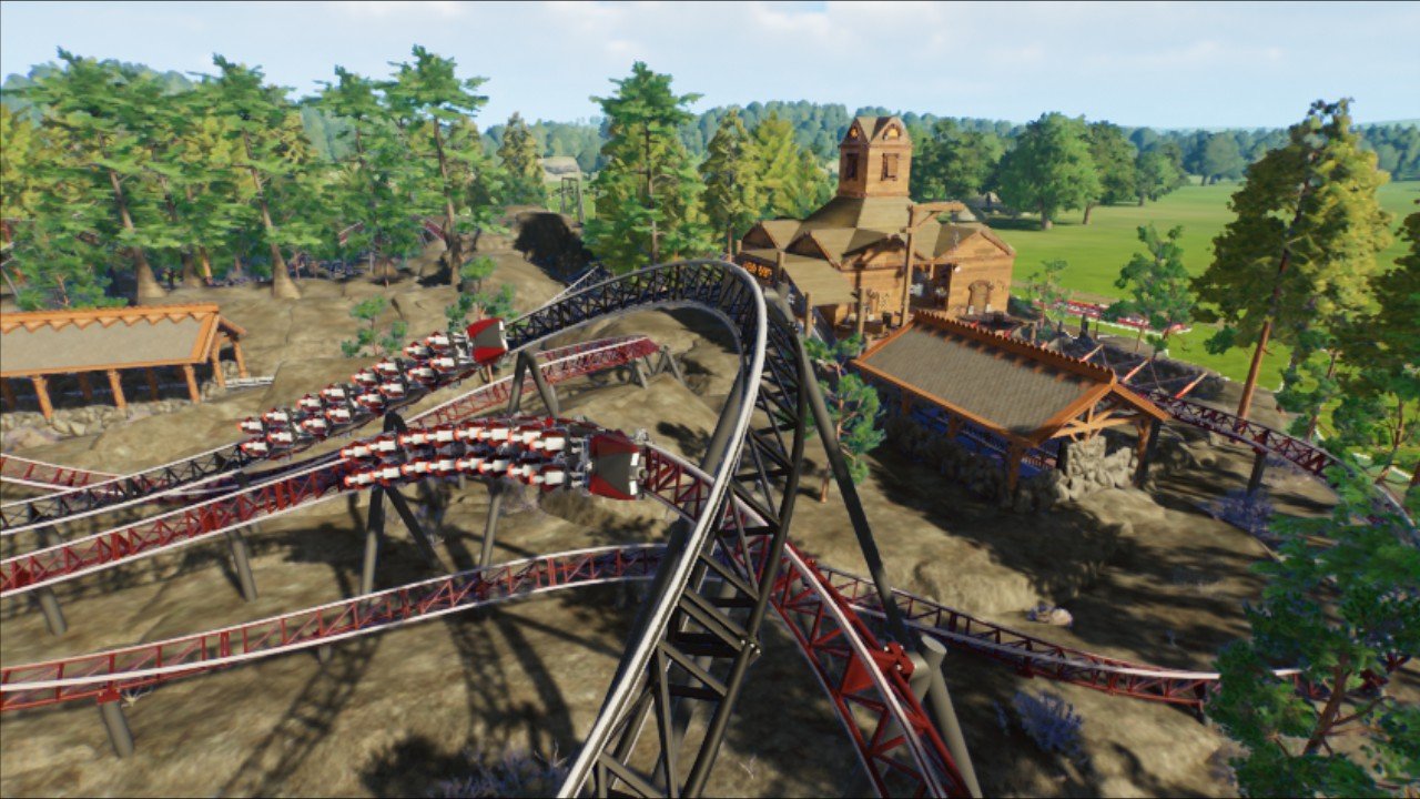 Dueling Coaster - Iron Rivals