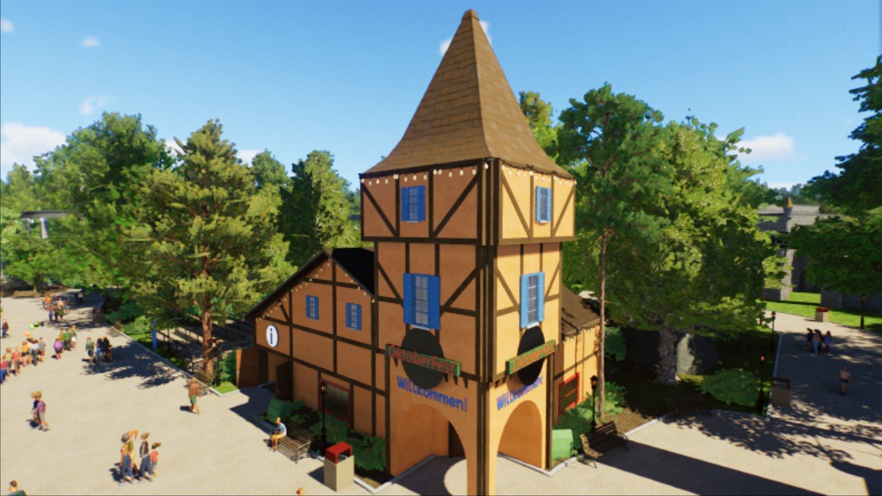 October Fest Build Oktoberfest Building - Workshop - Planet Coaster 2