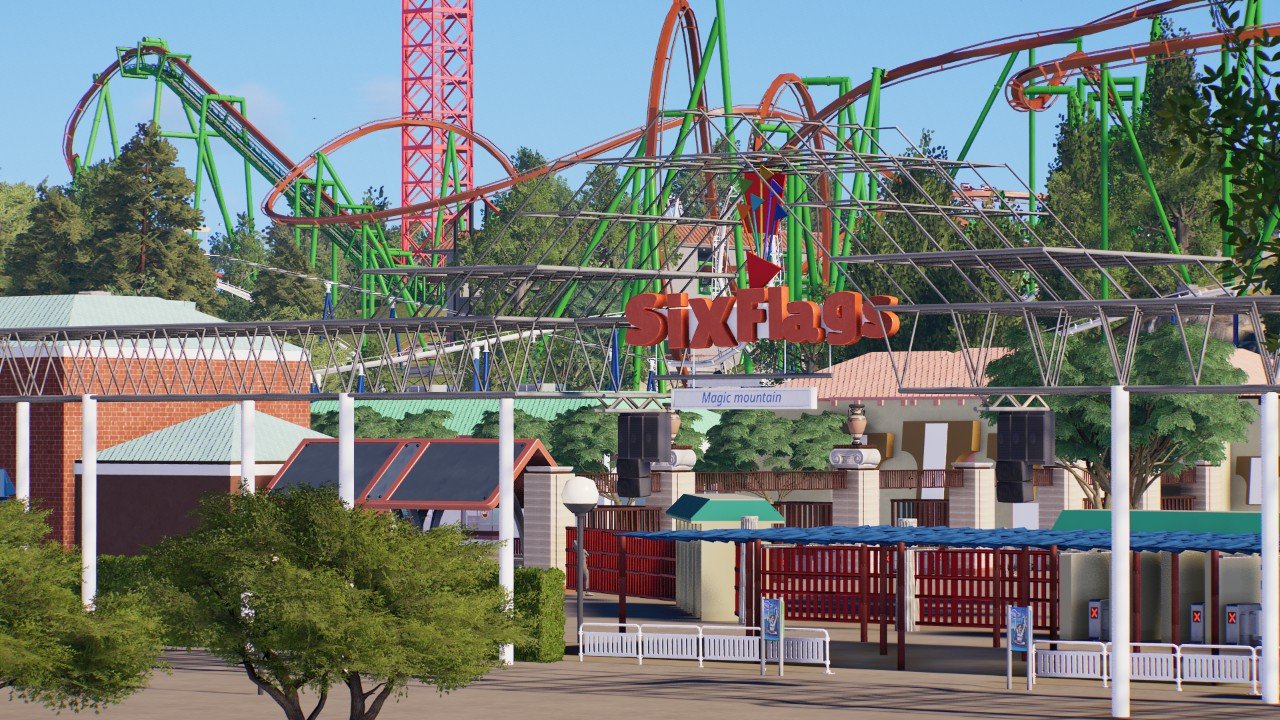 Six flags magic mountain sfmm
