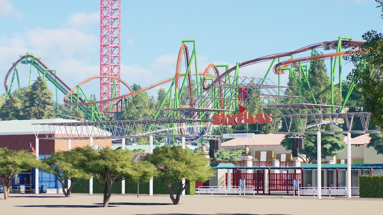 Six flags magic mountain sfmm