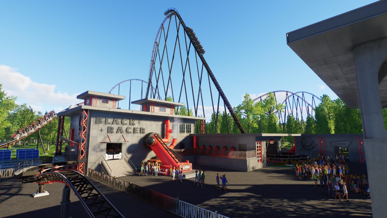 Black Racer, Inverted Coaster v1